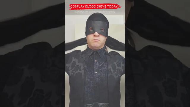 Title card image for video titled Did a blood drive cosplay event this week as #Zorro #themaskofzorro #cosplay #suitupforjack