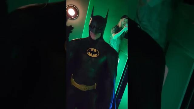 Title card image for video titled Clubbing with #batman be like... #batmancosplay #theflash #torontocomiccon #bigjackfilms #thebatman