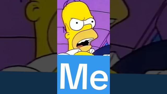 Title card image for video titled It really be like that...🤣 #thesimpsons #homersimpson #trampoline #memes #bigjackfilms