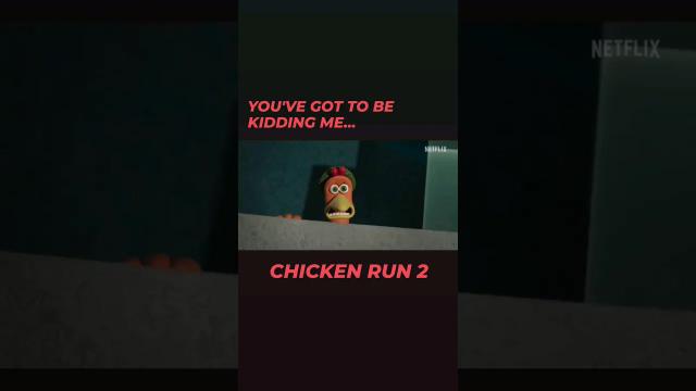 Title card image for video titled You've got to be kidding me...😳😳 #chickenrun #chickenrun2 #chickenrundawnofthenugget