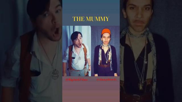 Title card image for video titled "HEY, BENI!" #themummy #brendanfraser #cosplay #halloween #universalstudios #halloween2023