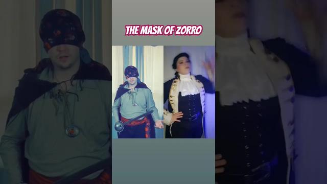 Title card image for video titled "Do you know how to use that thing?" #cosplay #themaskofzorro #zorro #bigjackfilms #elzorro