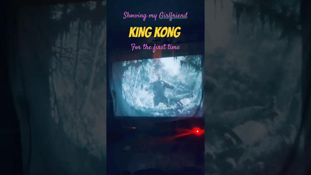 Title card image for video titled She's never seen #kingkong #firsttimewatching #godzillaxkong #bigjackfilms #skullisland