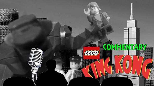 Title card image for video titled AUDIO COMMENTARY - Lego King Kong (1933)