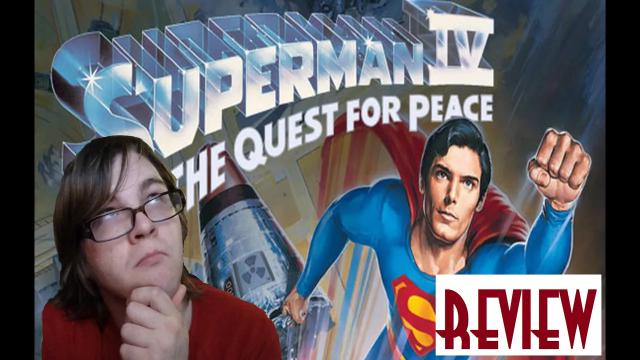 Title card image for video titled Superman IV: The Quest For Peace (1987) REVIEW - SUPERMAN MONTH