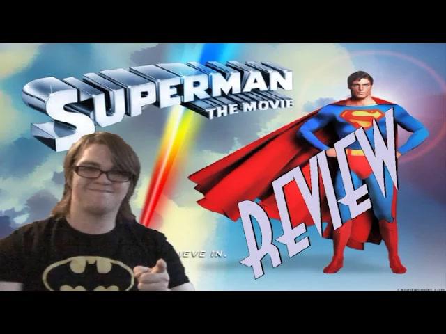 Title card image for video titled Superman: The Movie (1978) REVIEW - SUPERMAN MONTH