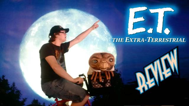 Title card image for video titled E.T. The Extra Terrestrial (1982) - BIGJACKFILMS REVIEW
