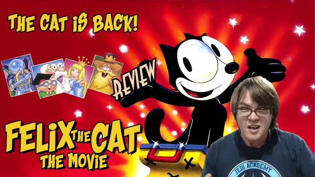 Title card image for video titled Felix The Cat: The Movie (1988) BIGJACKFILMS REVIEW