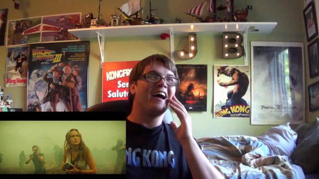 Title card image for video titled KONG: SKULL ISLAND (2017) TRAILER - Reaction