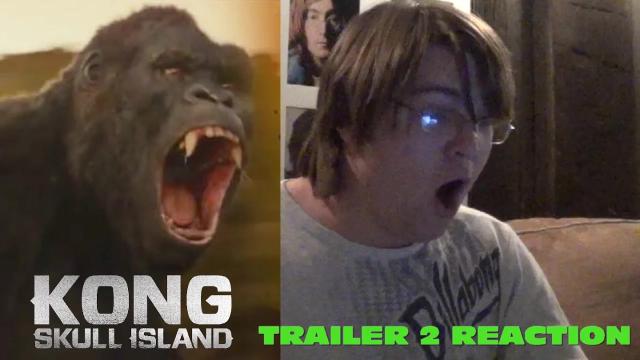 Title card image for video titled KONG: SKULL ISLAND (2017) TRAILER 2 - King Kong Fanboy Reaction!