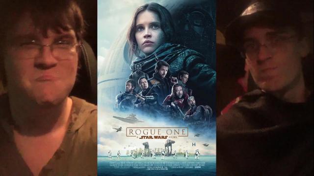 Title card image for video titled Opening Night - Rogue One: A Star Wars Story REVIEW