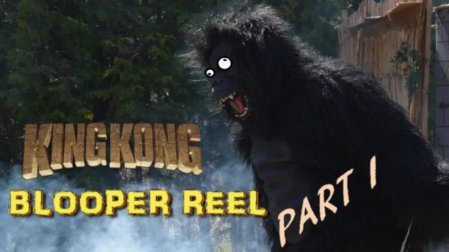 Title card image for video titled KING KONG (2016) Fan Film BLOOPER REEL (Part 1 - 5)