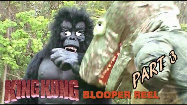 Title card image for video titled KING KONG (2016) Fan Film BLOOPER REEL (Part 3 - 5)