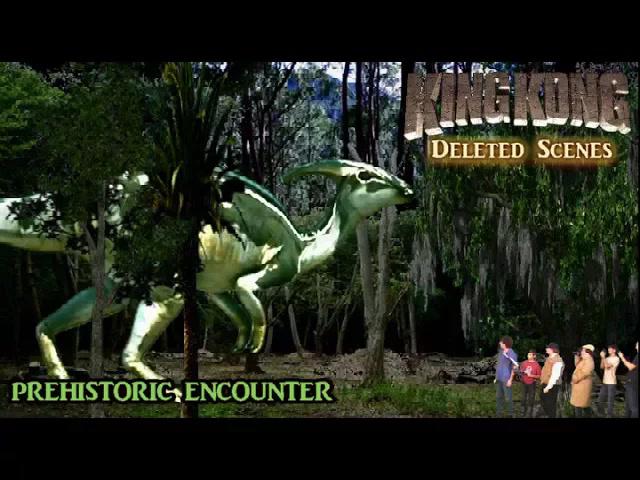 Title card image for video titled King Kong (2016) Fan Film DELETED SCENES - Prehistoric Encounter