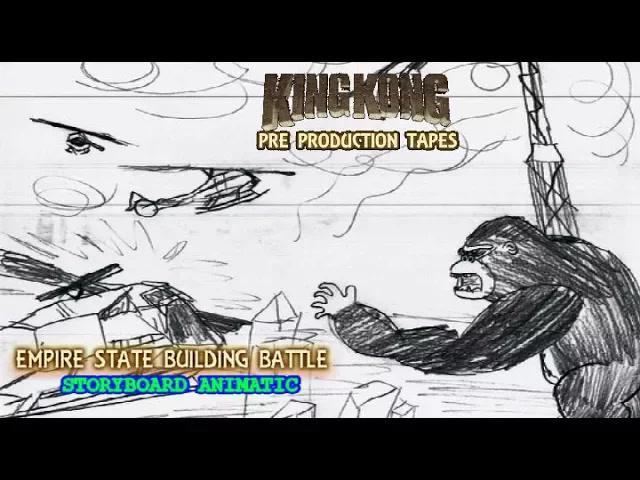 Title card image for video titled King Kong (2016) Fan Film STORYBOARD ANIMATIC - Empire State Building