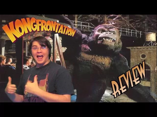 Title card image for video titled 28  Kongfrontation! (1990 - 2002) KING KONG REVIEWS - BEST RIDE EVER!!!