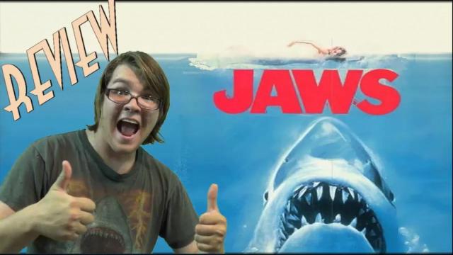 Title card image for video titled Jaws (1975) REVIEW - JAWS MONTH - Steven Spielberg's Iconic Classic