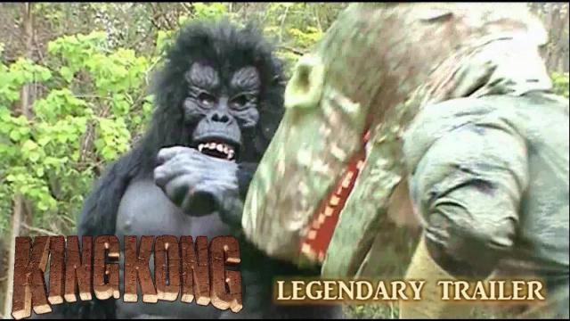 Title card image for video titled CLASSIC LEGENDARY TRAILER - King Kong (2016) Fan Film