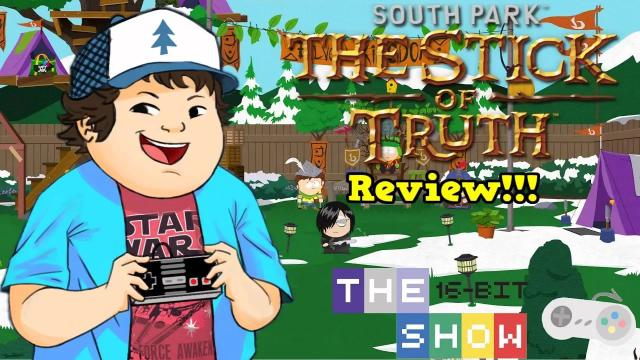 Title card image for video titled South Park: The Stick Of Truth (Xbox 360) REVIEW - The16BitShow