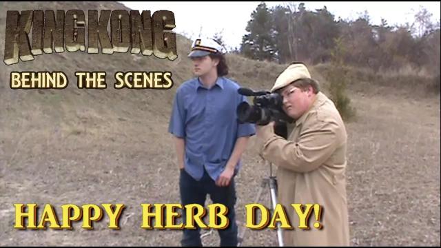 Title card image for video titled 1. HAPPY HERB DAY! King Kong (2016) Fan Film BEHIND THE SCENES  {#85YearsOfKong}
