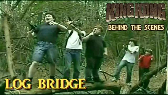 Title card image for video titled 2. LOG BRIDGE - King Kong (2016) Fan Film BEHIND THE SCENES  {#85YearsOfKong}