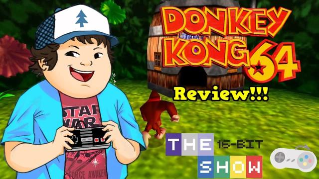 Title card image for video titled Donkey Kong 64 (N64) REVIEW - The16BitShow {#85YearsOfKong}