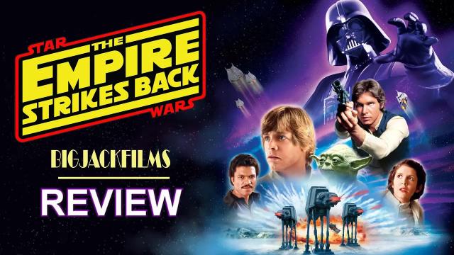 Title card image for video titled The Empire Strikes Back (1980) REVIEW - THE STAR WARS SAGA