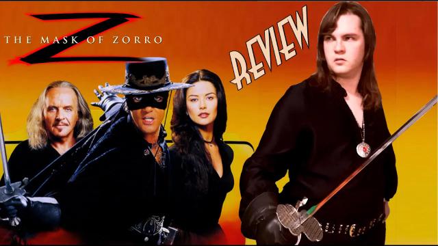 Title card image for video titled The Mask Of Zorro (1998) 20th Anniversary - BIGJACKFILMS REVIEWS - A Action Marvel of the 90s!