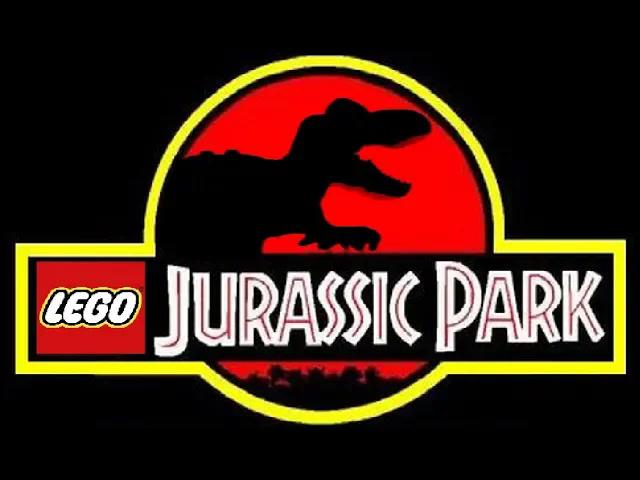 Title card image for video titled LEGO Jurassic Park
