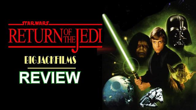 Title card image for video titled Return Of The Jedi (1983) REVIEW - THE STAR WARS SAGA