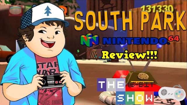 Title card image for video titled South Park (N64) REVIEW - The16BitShow