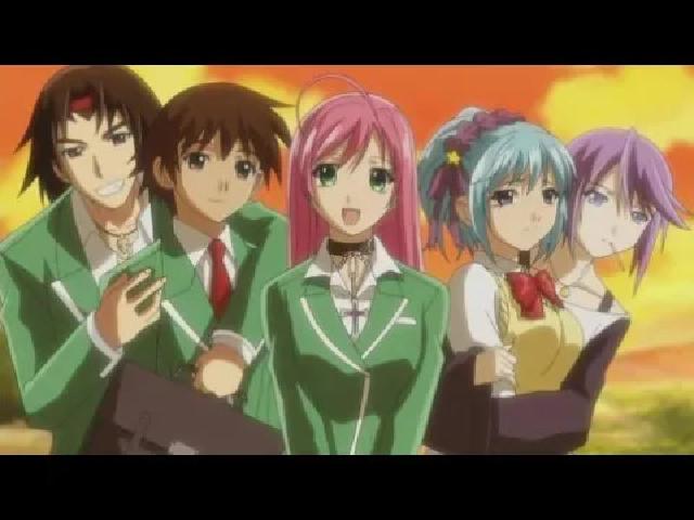 Title card image for video titled Opening Night - Rosario+Vampire: Season 1 - CLASSIC REVIEW