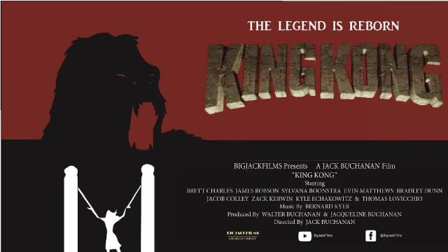 Title card image for video titled King Kong (2016) - Fan Film Remake - FULL MOVIE