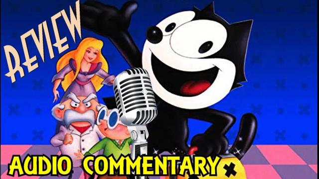 Title card image for video titled AUDIO COMMENTARY - Felix The Cat: The Movie REVIEW