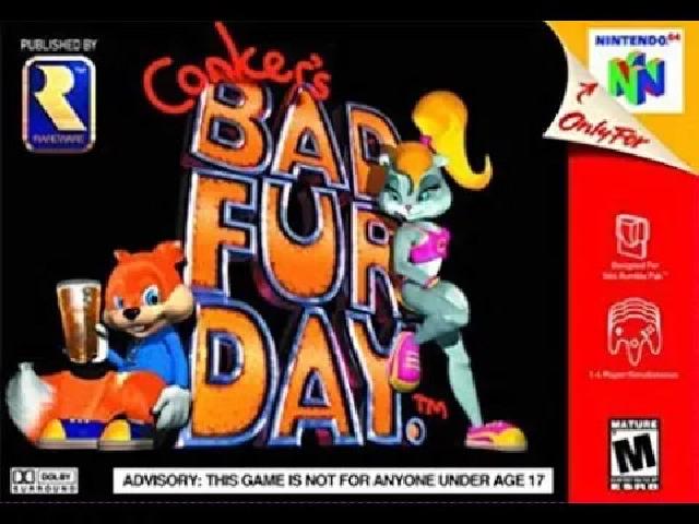 Title card image for video titled Conkers Bad Fur Day (N64) REVIEW - The16BitShow {RAREWARE MONTH}