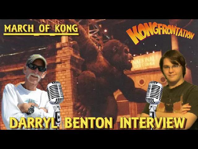 Title card image for video titled INTERVIEW with Darryl Benton on Kongfrontation & Universal Studios Florida (#MarchOfKong)