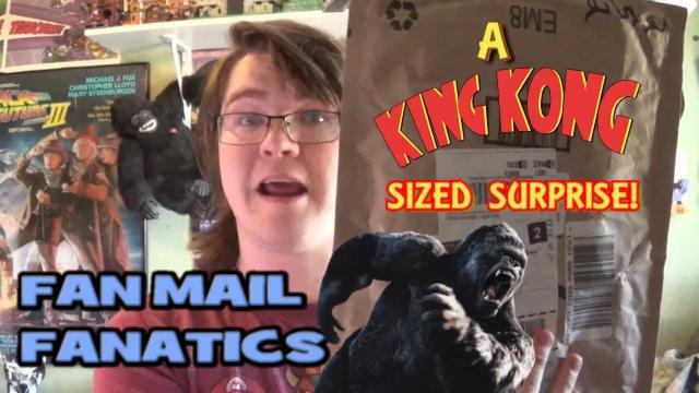 Title card image for video titled A KING KONG Sized Surprised! FANMAIL FANATICS