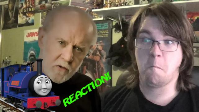 Title card image for video titled GEORGE CARLIN & SIR HANDAL ROAST SODOR! Thomas Dub Vol. 1 Reaction!