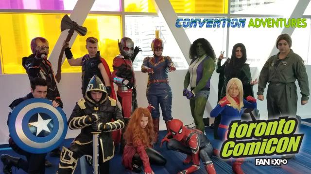 Title card image for video titled Toronto ComicCon (2019) CONVENTION ADVENTURES