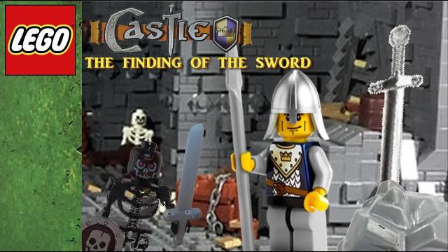 Title card image for video titled LEGO Castle - Chapter III: The Finding Of The Sword