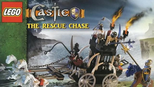 Title card image for video titled LEGO Castle - Chapter V: The Rescue Chase