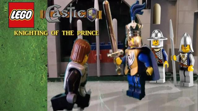 Title card image for video titled LEGO Castle - Chapter VII:  Knighting Of The Prince