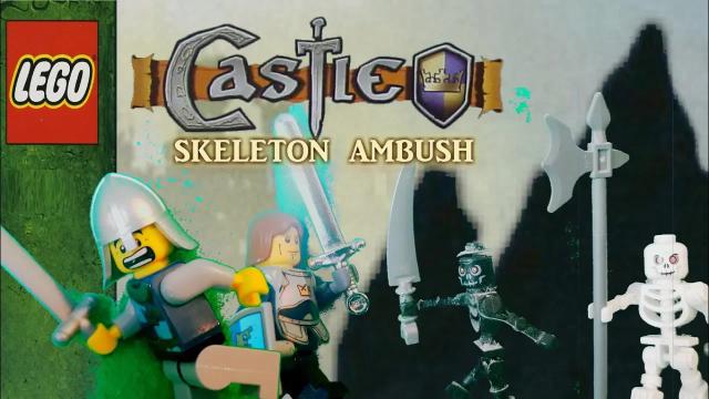 Title card image for video titled LEGO Castle - Chapter XII - Skeleton Ambush