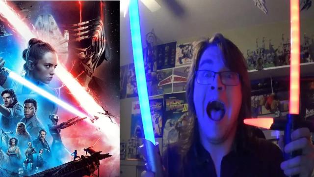 Title card image for video titled Star Wars: The Rise Of Skywalker - FINAL TRAILER REACTION!