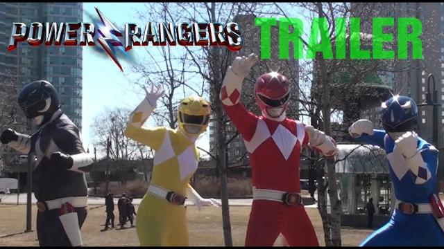 Title card image for video titled TRAILER - Saban's Power Rangers (2017) REVIEW