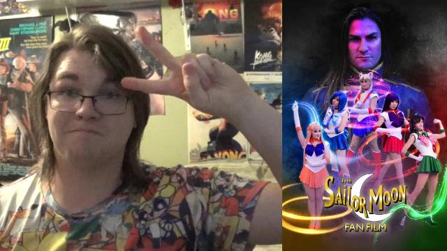 Title card image for video titled Sailor Moon Fan Film REACTION! MAKE MORE PLEASE!
