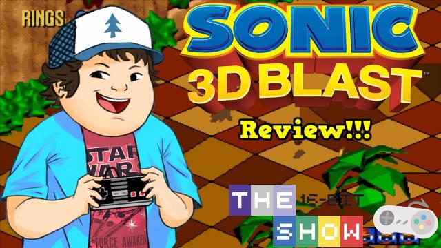 Title card image for video titled Sonic 3D Blast (Genesis) REVIEW - The16BitShow