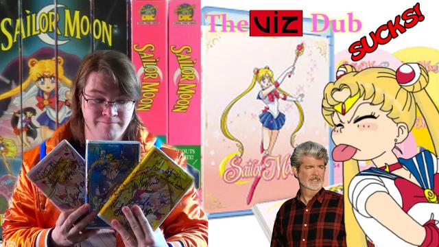 Title card image for video titled Sailor Moon: DiC vs Viz! BIGJACKFILMS REVIEWS
