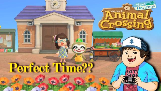 Title card image for video titled WHY ANIMAL CROSSING CAME OUT AT THE PERFECT TIME? The16BitShow