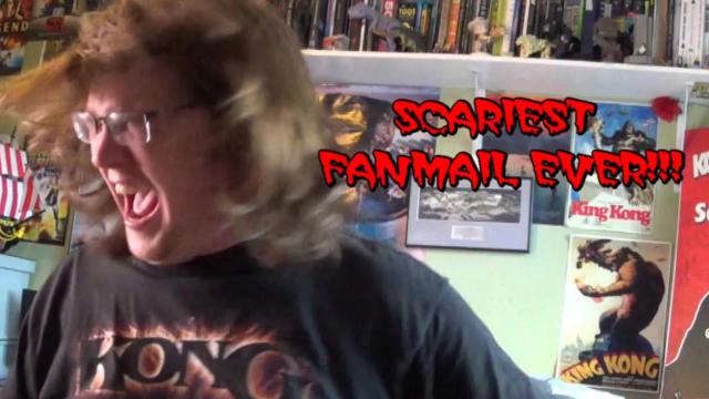 Title card image for video titled JUMPSCARE MAIL! FANMAIL FANATICS